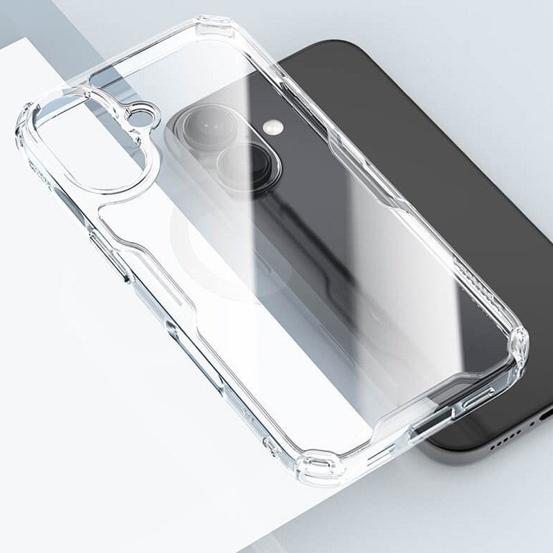 TPU чохол Nillkin Nature Pro Series для Apple iPhone 16 Plus (6.7") Безбарвний (прозорий)
