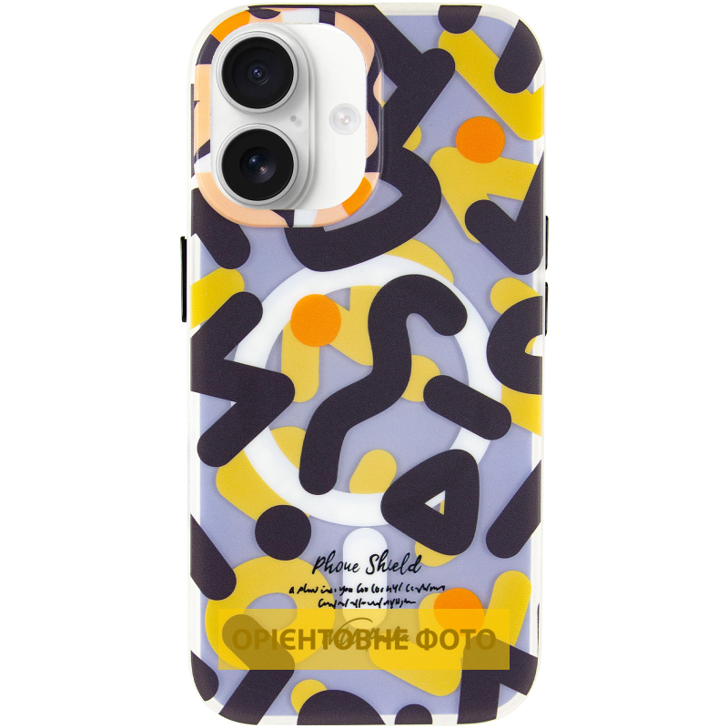 TPU чохол Pastel Chaos with Magnetic Fit для Apple iPhone 16 (6.1")