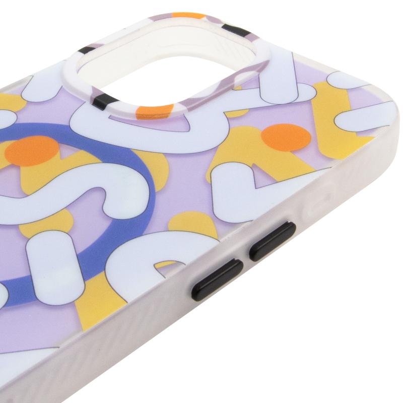TPU чохол Pastel Chaos with Magnetic Fit для Apple iPhone 17 (6.3")
