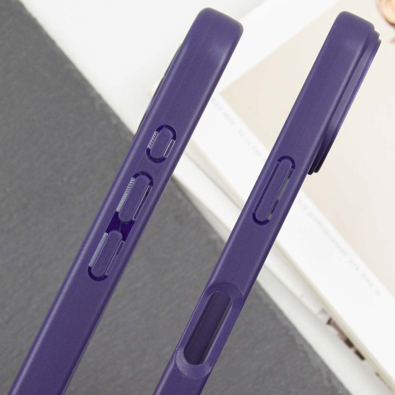 TPU чохол Transparent + Colour 1,5mm для Apple iPhone 16 (6.1")
