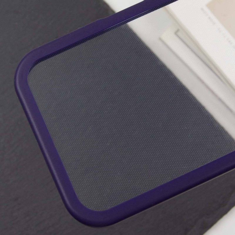 TPU чохол Transparent + Colour 1,5mm для Apple iPhone 15 Pro Max (6.7") Purple