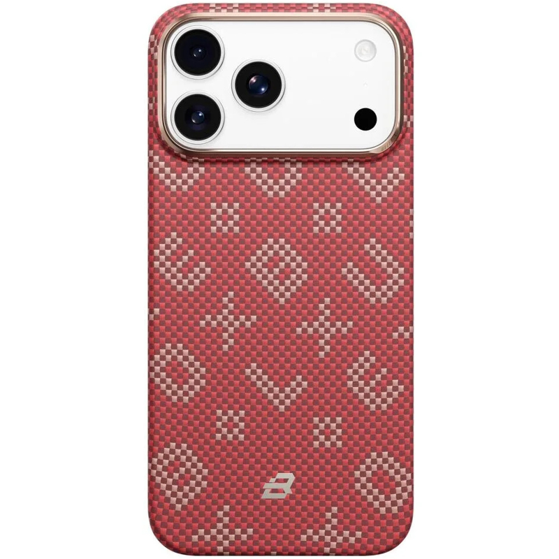 TPU + PC чохол Blueo Gilded Tactile Woven with Magnetic Fit для Apple iPhone 17 Pro (6.3″)