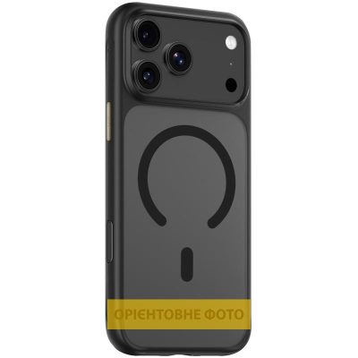 TPU+PC чохол Blueo Skin Friendly Frosted with Magnetic Fit для Apple iPhone 17 Air (6.5") Чорний / Black