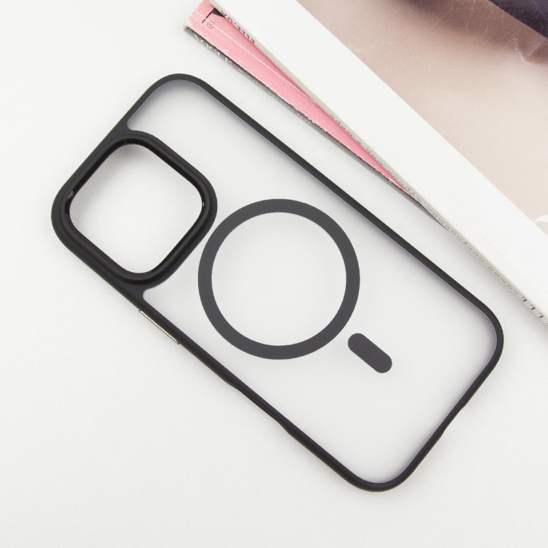 TPU + PC чохол Blueo Skin Friendly Frosted with Magnetic Fit для Apple iPhone 16 Pro (6.3″)