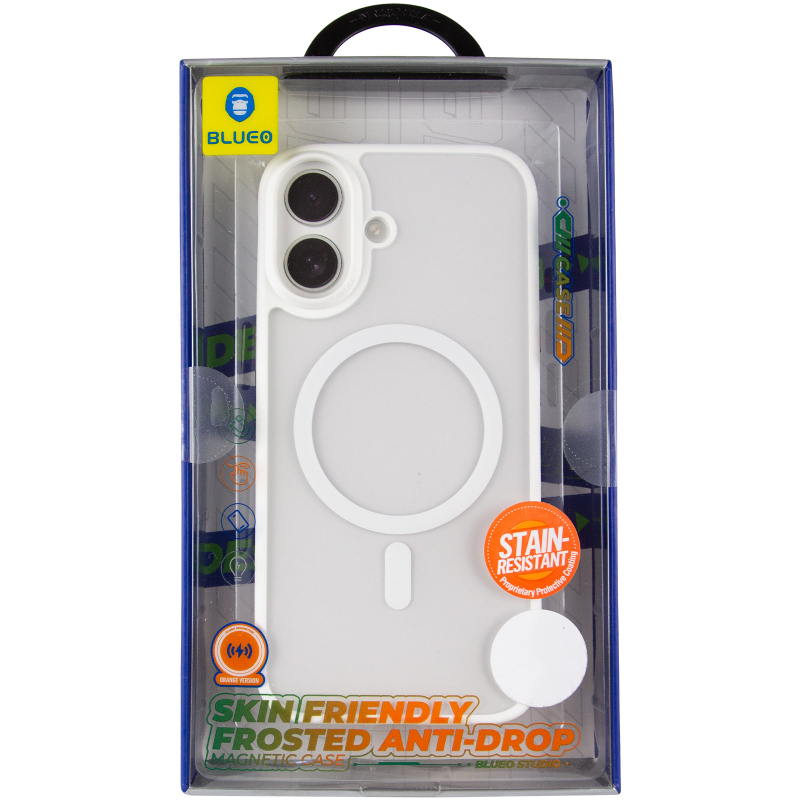 TPU + PC чохол Blueo Skin Friendly Frosted with Magnetic Fit для Apple iPhone 17 (6.3″)