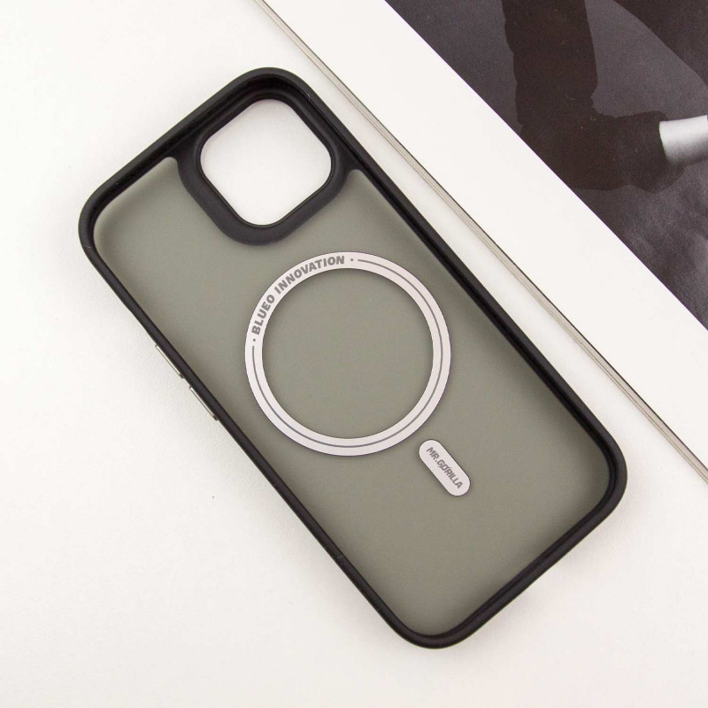 TPU + PC чохол Blueo Skin Friendly Frosted with Magnetic Fit для Apple iPhone 15 (6.1″)