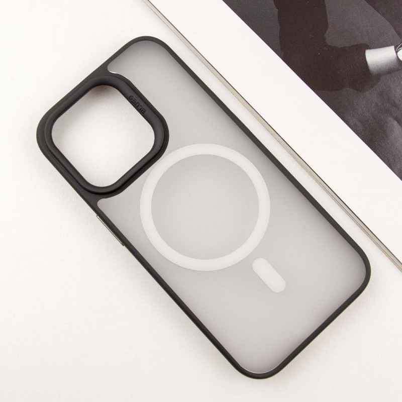 TPU + PC чохол Blueo Skin Friendly Frosted with Magnetic Fit для Apple iPhone 15 Pro Max (6.7″)