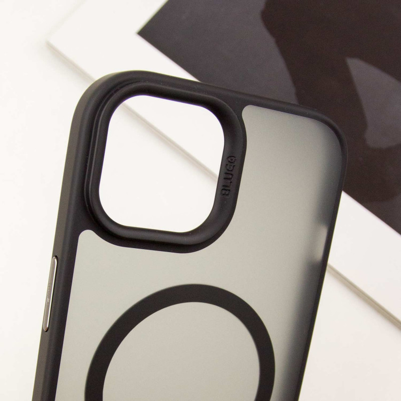 TPU + PC чохол Blueo Skin Friendly Frosted with Magnetic Fit для Apple iPhone 15 (6.1″)