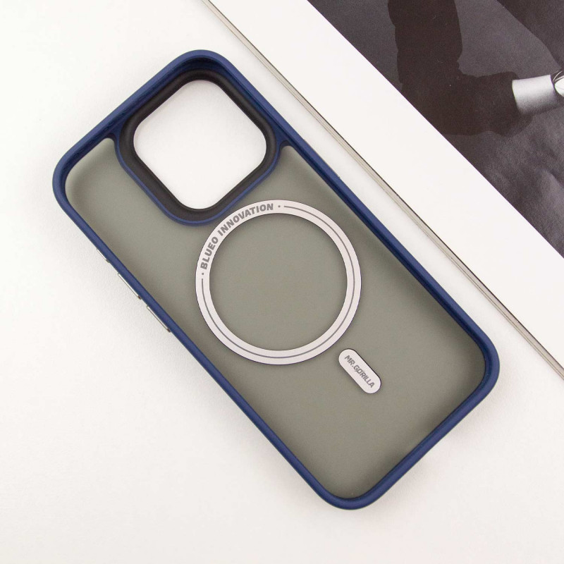 TPU + PC чохол Blueo Skin Friendly Frosted with Magnetic Fit для Apple iPhone 15 Pro (6.1″)