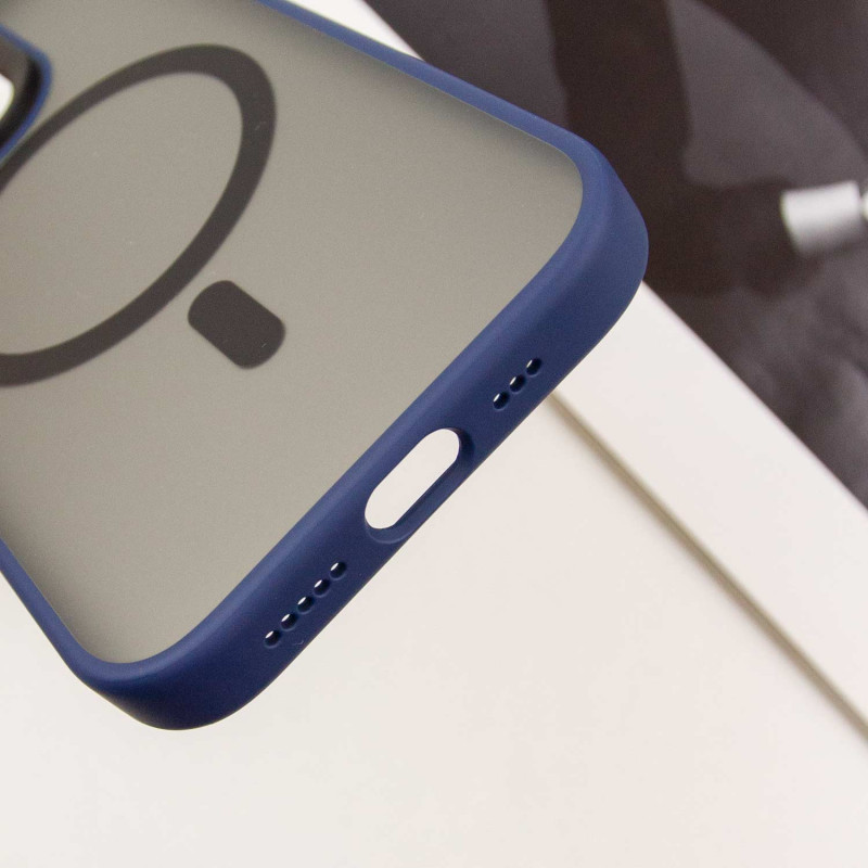TPU + PC чохол Blueo Skin Friendly Frosted with Magnetic Fit для Apple iPhone 15 Pro (6.1″)