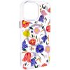 TPU+PC чохол Clear Garden with Magnetic Fit для Apple iPhone 16 Pro (6.3") Tropical Art