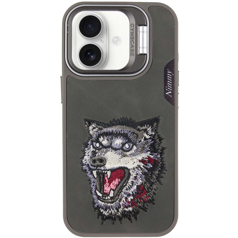 TPU + PC чохол Friends для Apple iPhone 16 (6.1″) Grey Wolf
