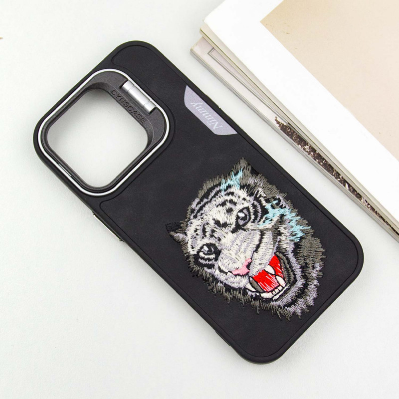 TPU + PC чохол Friends для Apple iPhone 16 Pro Max (6.9″) Black Tiger