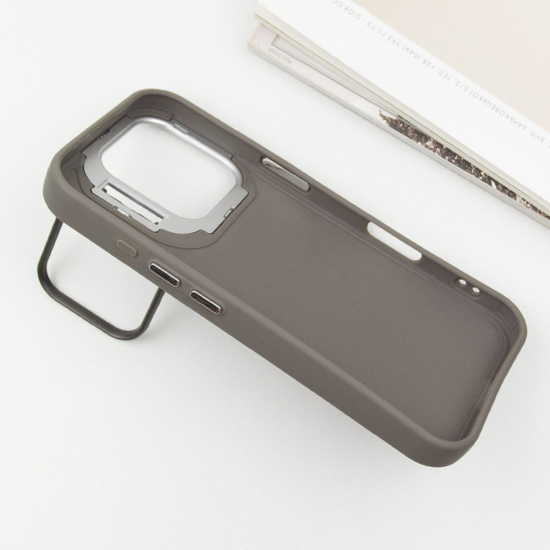 TPU + PC чохол Friends для Apple iPhone 16 (6.1″) Grey Wolf