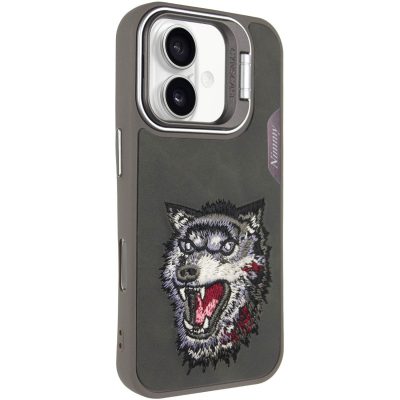 TPU + PC чохол Friends для Apple iPhone 16 (6.1″) Grey Wolf