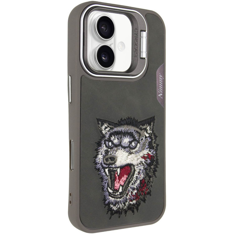 TPU + PC чохол Friends для Apple iPhone 16 (6.1″) Grey Wolf