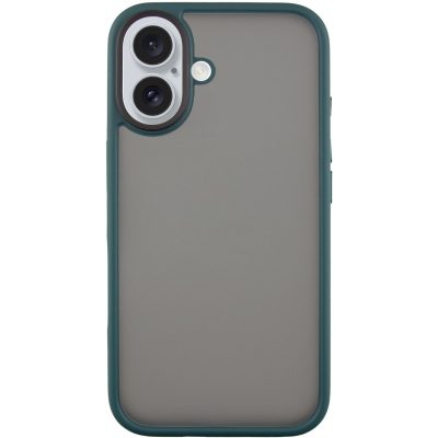 TPU + PC чохол Metal Buttons для Apple iPhone 16 (6.1″)