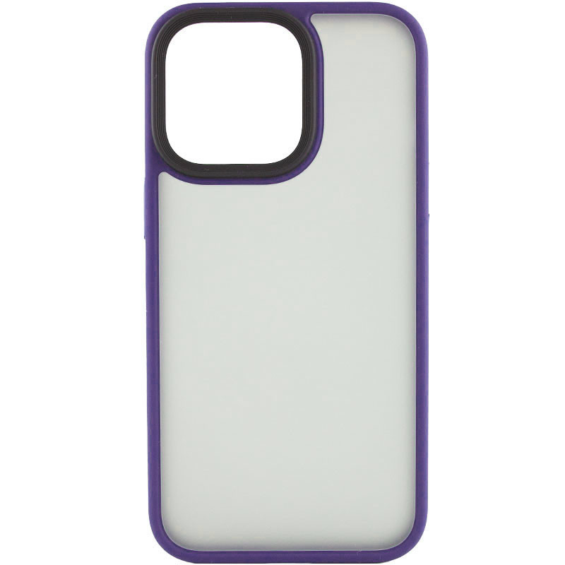 TPU + PC чохол Metal Buttons для Apple iPhone 13 Pro Max (6.7″)