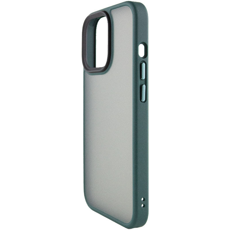 TPU + PC чохол Metal Buttons для Apple iPhone 12 Pro Max (6.7″)