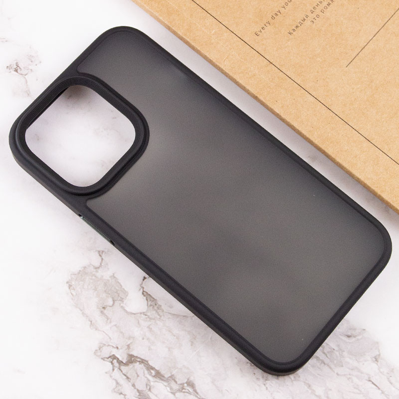 TPU + PC чохол Metal Buttons для Apple iPhone 15 Pro (6.1″)
