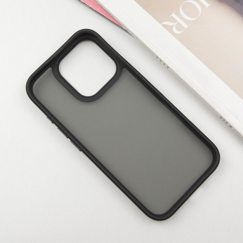 TPU + PC чохол Metal Buttons для Apple iPhone 16 Pro Max (6.9″)