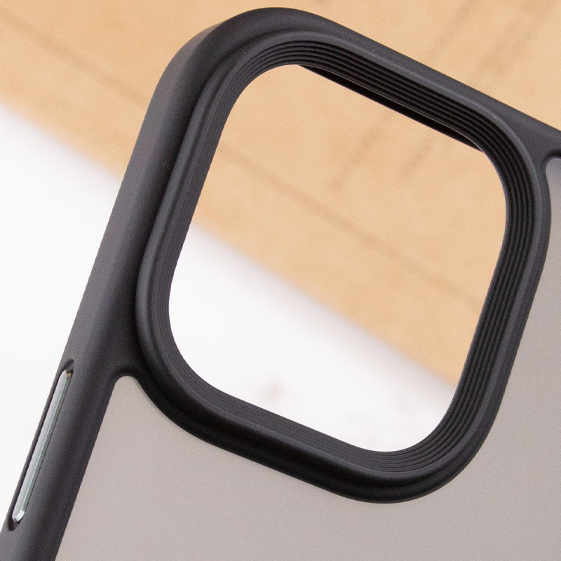 TPU + PC чохол Metal Buttons для Apple iPhone 15 Pro (6.1″)