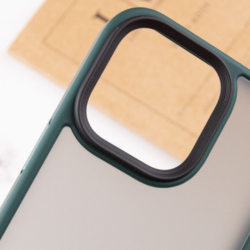 TPU + PC чохол Metal Buttons для Apple iPhone 12 Pro Max (6.7″)