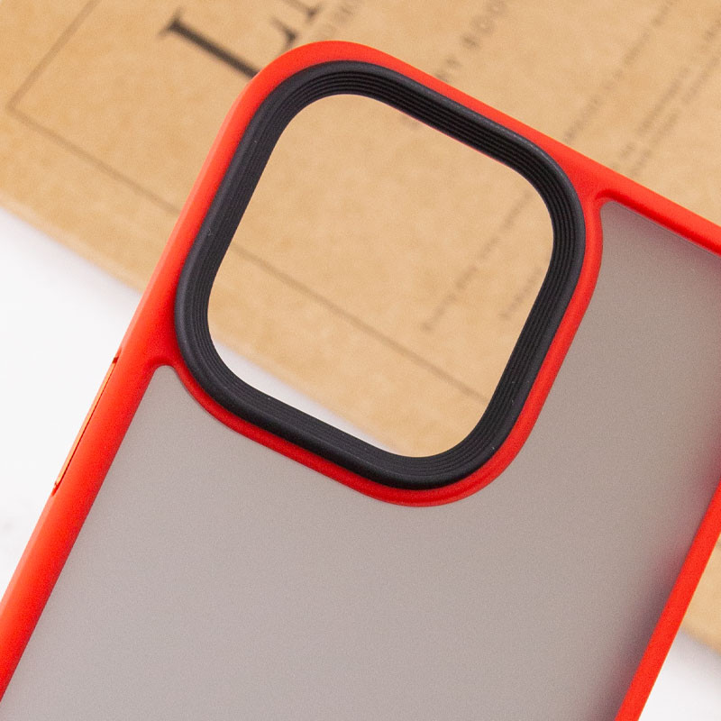 TPU + PC чохол Metal Buttons для Apple iPhone 13 Pro Max (6.7″)