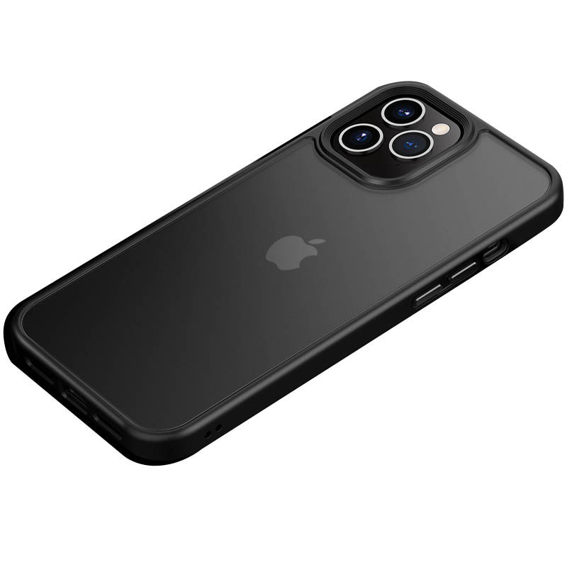 TPU + PC чохол Metal Buttons для Apple iPhone 11 Pro (5.8″) Чорний / Black