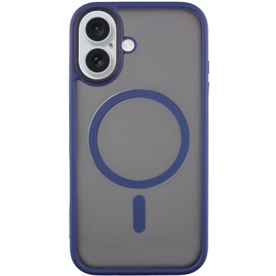 TPU + PC чохол Metal Buttons with Magnetic Fit для Apple iPhone 16 (6.1″)