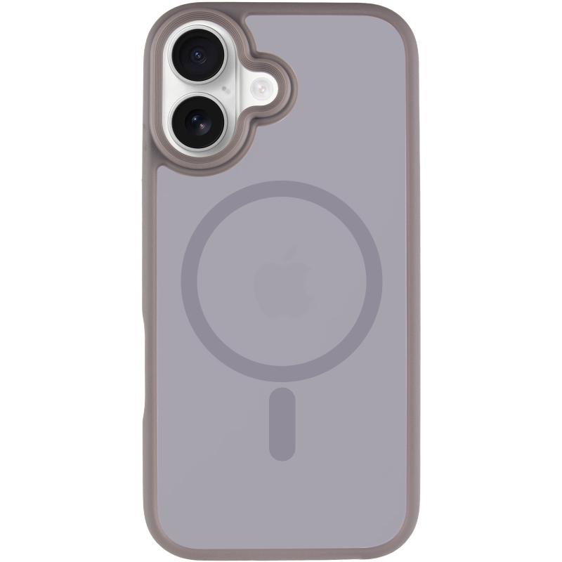 TPU + PC чохол Metal Buttons with Magnetic Fit для Apple iPhone 17 (6.3″)