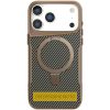 TPU+PC чохол Metal Buttons with Magnetic Fit Carbon Ring для Apple iPhone 17 (6.3")