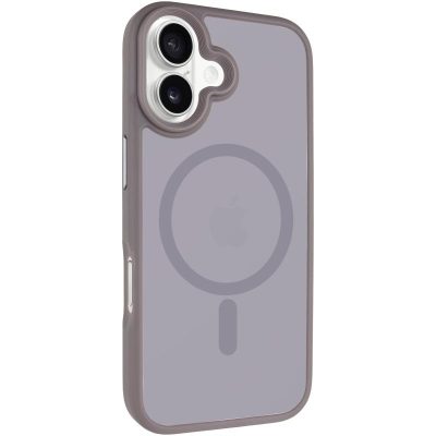 TPU+PC чохол Metal Buttons with Magnetic Fit для Apple iPhone 17 (6.3")