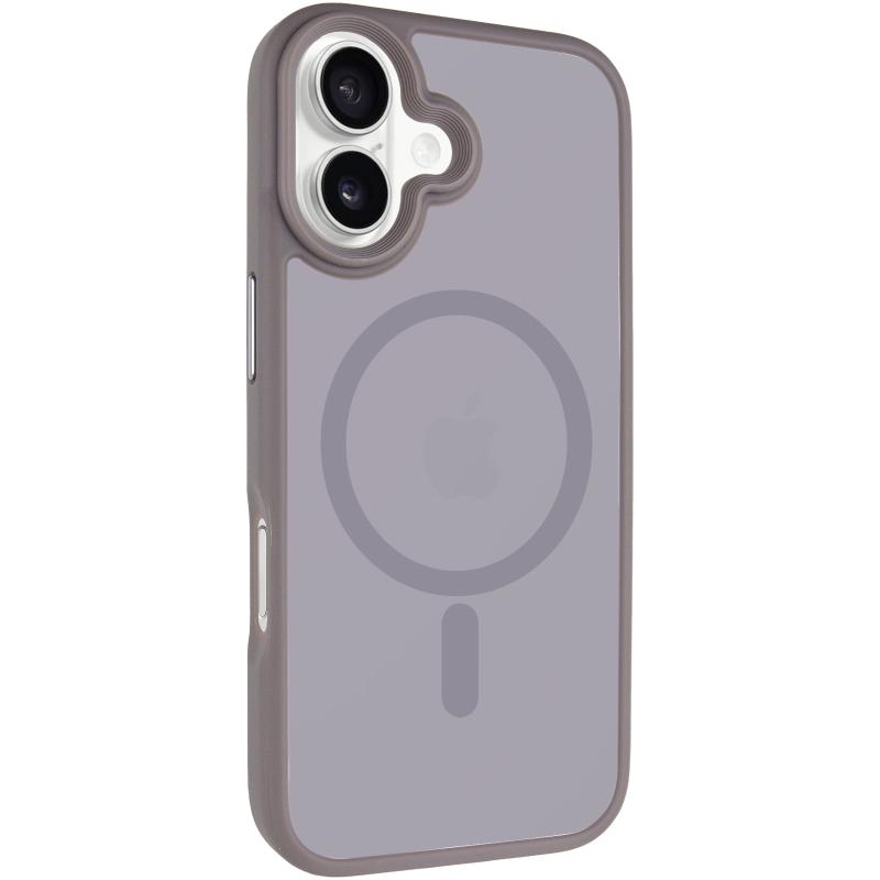 TPU + PC чохол Metal Buttons with Magnetic Fit для Apple iPhone 17 (6.3″)