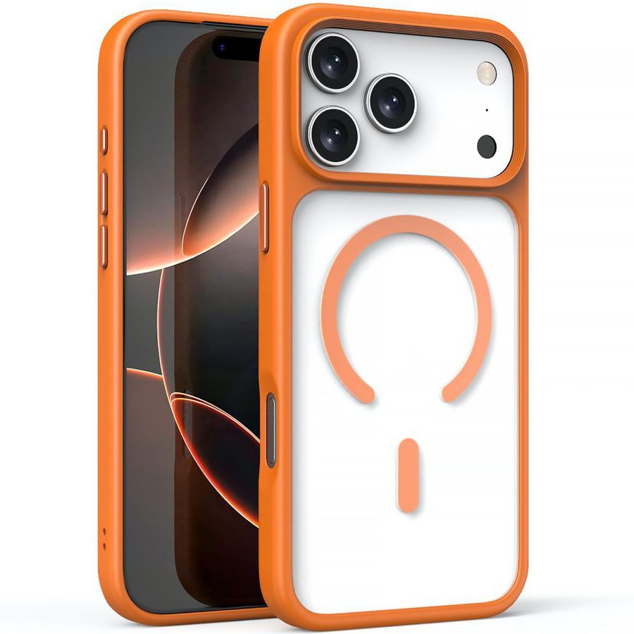 TPU + PC чохол Metal Buttons with Magnetic Fit для Apple iPhone 17 Pro Max (6.9″)