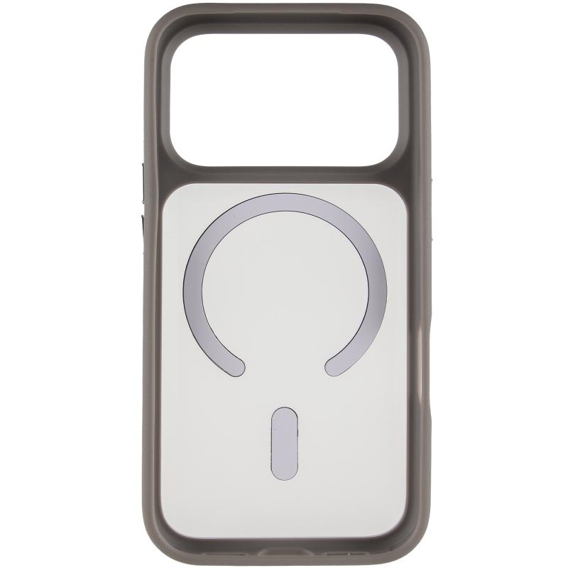 TPU + PC чохол Metal Buttons with Magnetic Fit для Apple iPhone 17 Pro (6.3″)