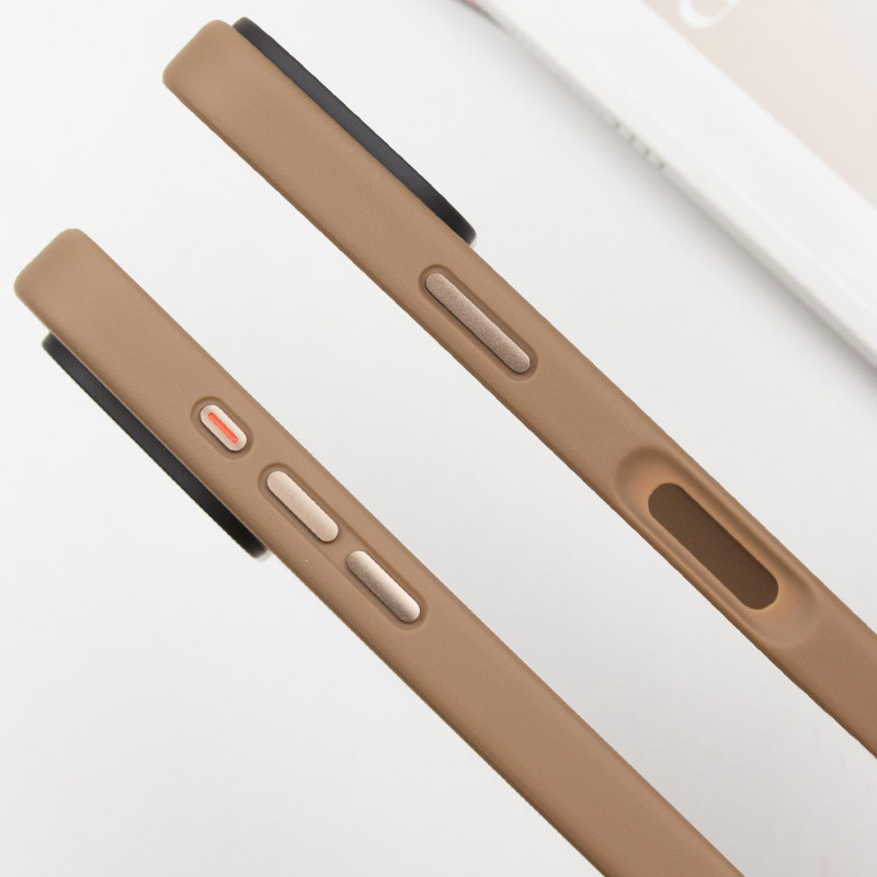 TPU + PC чохол Metal Buttons with Magnetic Fit для Apple iPhone 16 (6.1″)