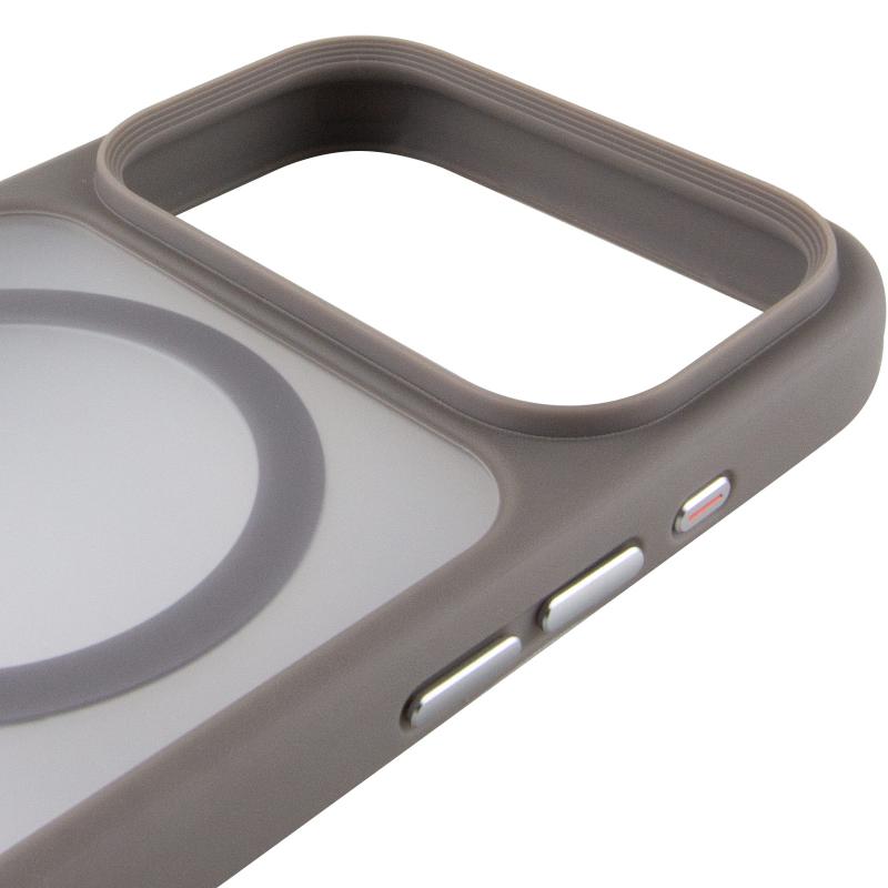 TPU + PC чохол Metal Buttons with Magnetic Fit для Apple iPhone 17 Pro (6.3″)
