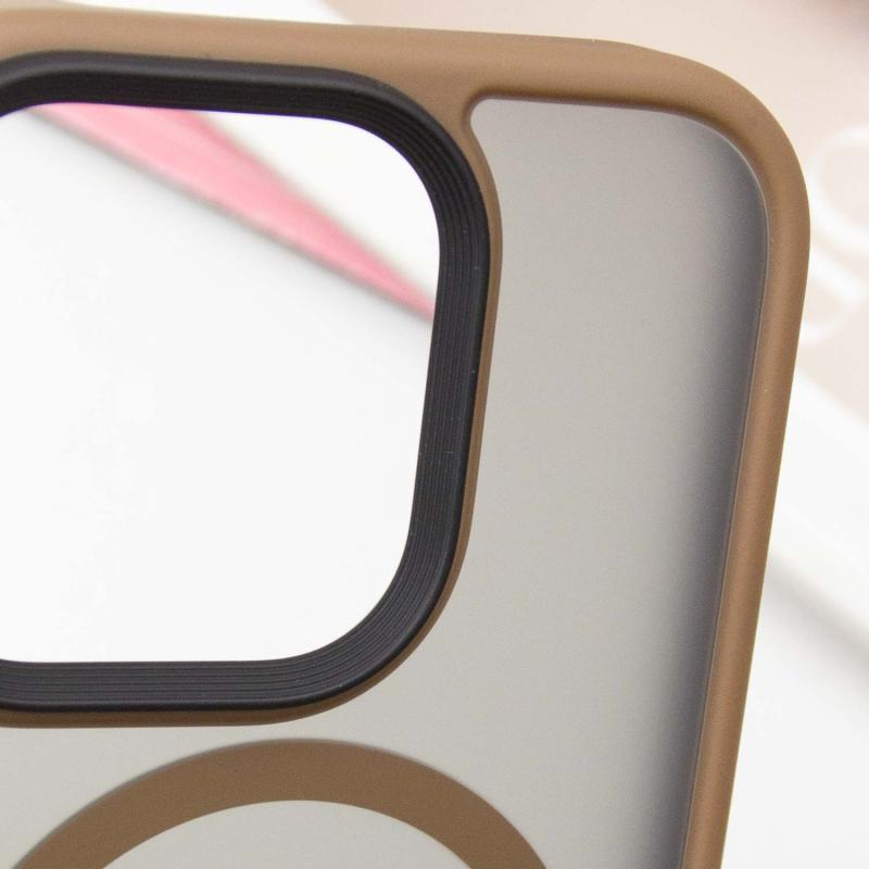 TPU + PC чохол Metal Buttons with Magnetic Fit для Apple iPhone 16 Pro Max (6.9″)