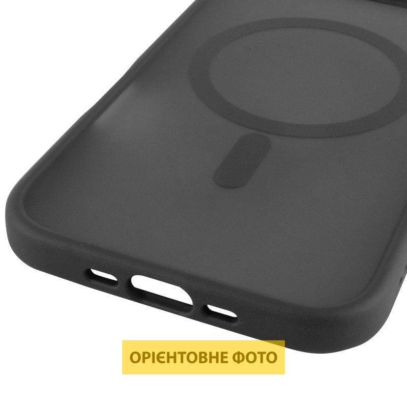 TPU + PC чохол Metal Buttons with Magnetic Fit для Apple iPhone 17 Air (6.5″) Чорний / Black