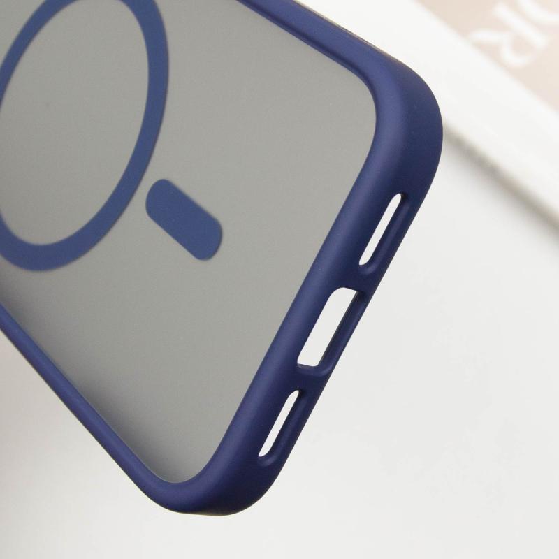 TPU + PC чохол Metal Buttons with Magnetic Fit для Apple iPhone 16 Pro (6.3″)