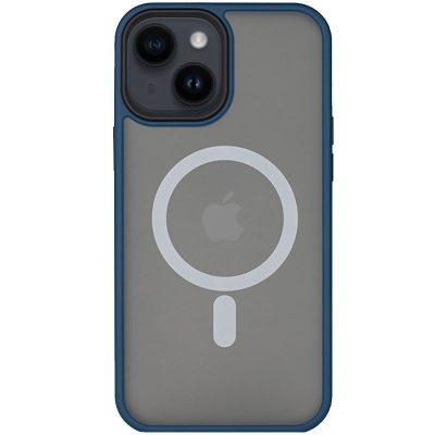 TPU+PC чохол Metal Buttons with Magnetic Fit для Apple iPhone 14 / 13 (6.1")