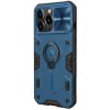 TPU+PC чохол Nillkin CamShield Armor no logo (шторка на камеру) для Apple iPhone 13 Pro Max (6.7") Синій
