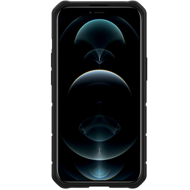 TPU + PC чохол Nillkin CamShield Armor no logo (шторка на камеру) для Apple iPhone 13 Pro Max (6.7″) Синій