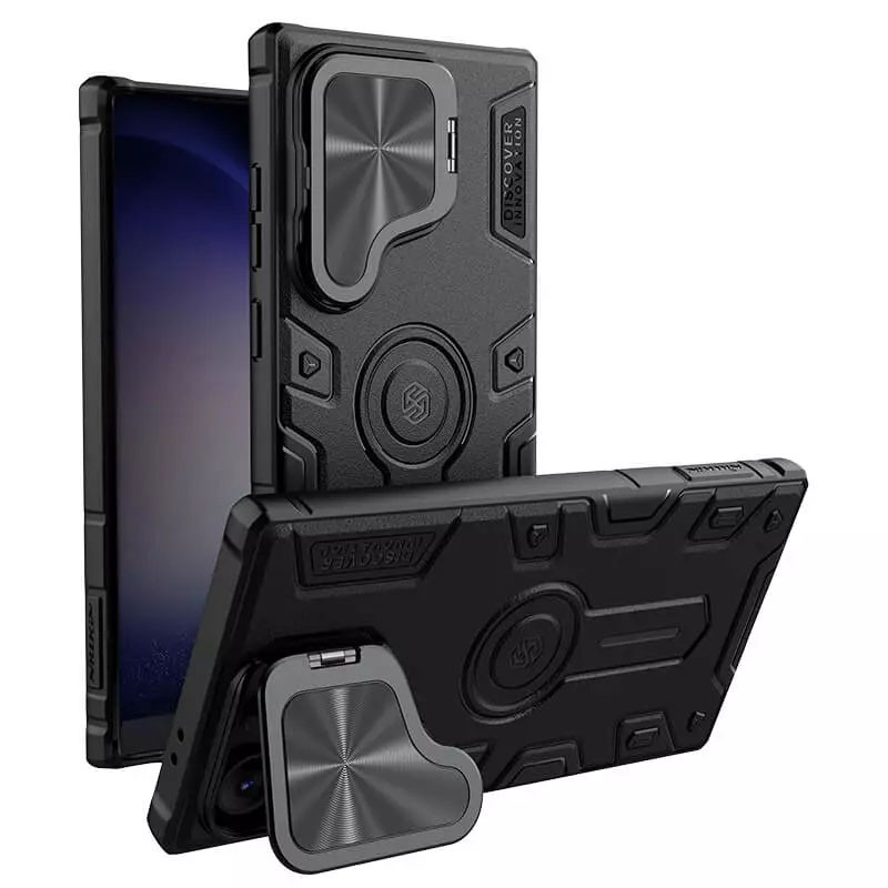 TPU + PC чохол Nillkin CamShield Armor Prop для Samsung Galaxy S25 Ultra