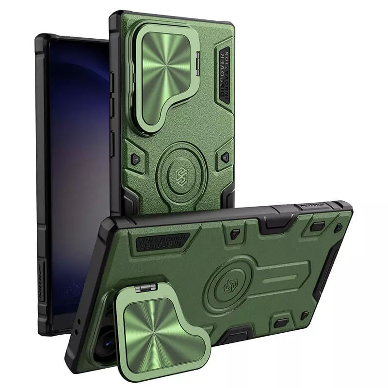 TPU + PC чохол Nillkin CamShield Armor Prop для Samsung Galaxy S24 Ultra