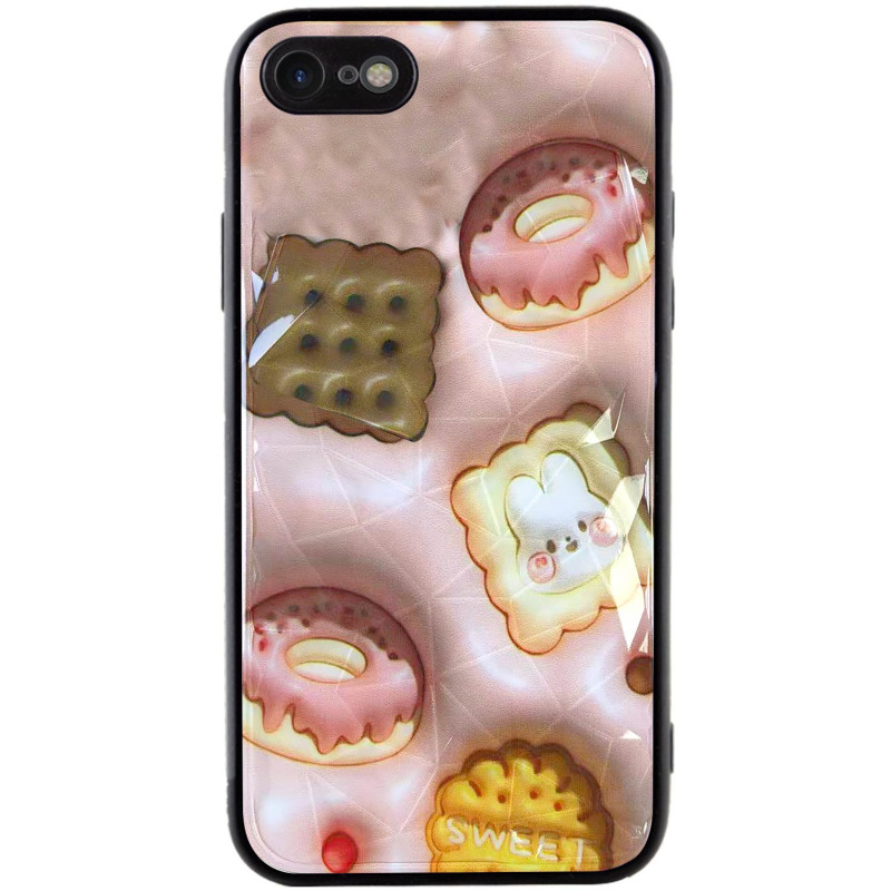 TPU + PC чохол Prisma Fluffie для Apple iPhone 7 / 8 / SE (2020) (4.7″)