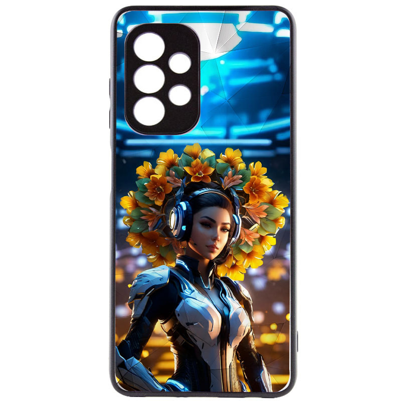 TPU + PC чохол Prisma Ladies для Samsung Galaxy A32 4G Cyberpunk