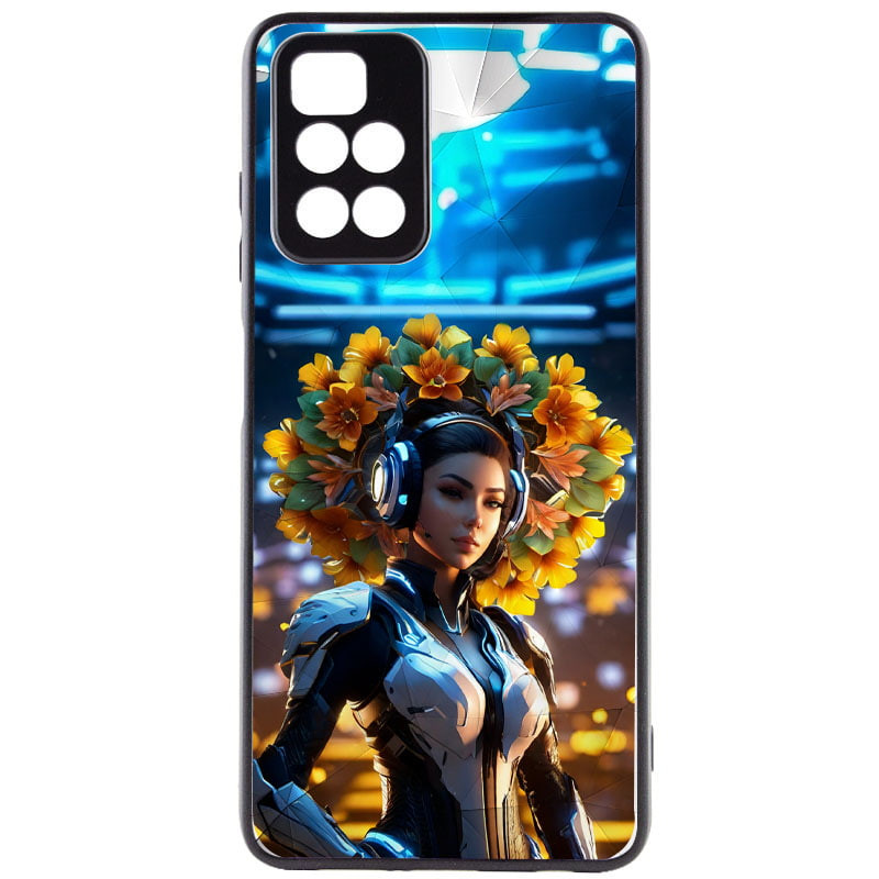 TPU + PC чохол Prisma Ladies для Xiaomi Redmi 10 Cyberpunk