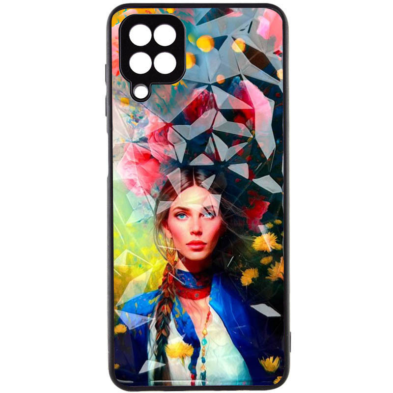 TPU + PC чохол Prisma Ladies для Samsung Galaxy A22 4G Peonies